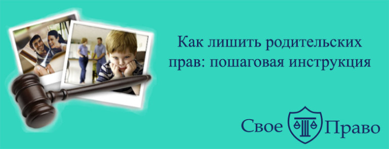 Как лишить родительских прав: пошаговаяинструкция